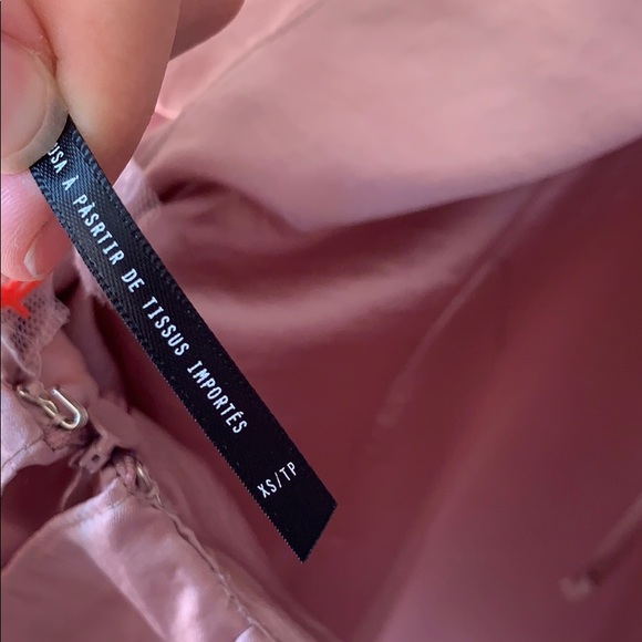 Free People low back ruffle mini dress - Picture 4 of 5